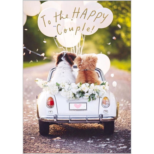 Picture of TO THE HAPPY COUPLE WEDDING CARD